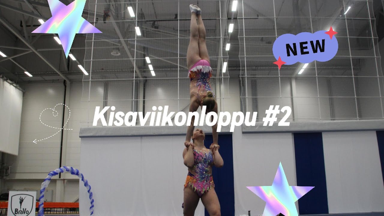 Kisaviikonloppu#2 I Mikkelin kisat, akrobatiavoimistelu