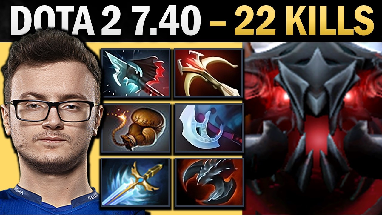 Shadow Fiend Pro Carry with Daedalus and Falcon - Gameplay Dota 2