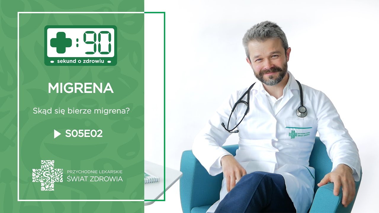 Jak rozpoznać migrenę? | 90 sekund o zdrowiu
