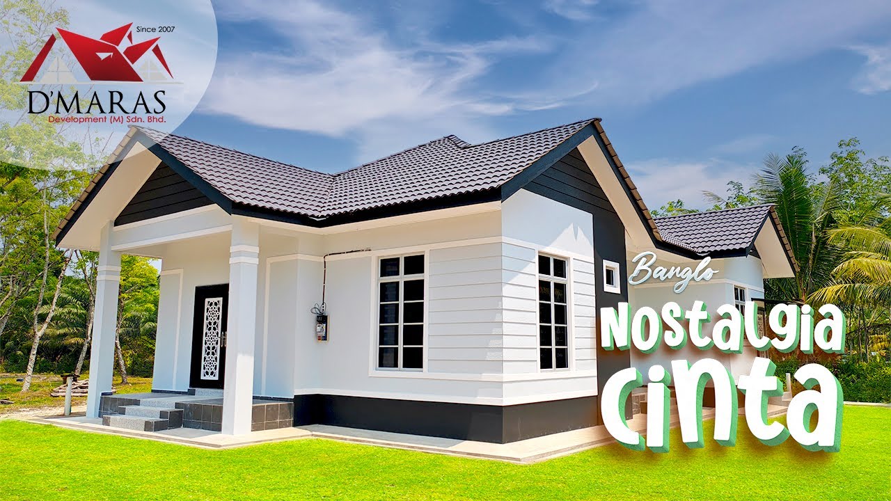 BANGLO NOSTALGIA CINTA | Banglo 3 Bilik 2 Tandas