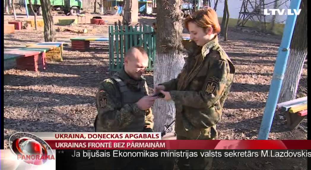 Ukrainas frontē bez pārmaiņām