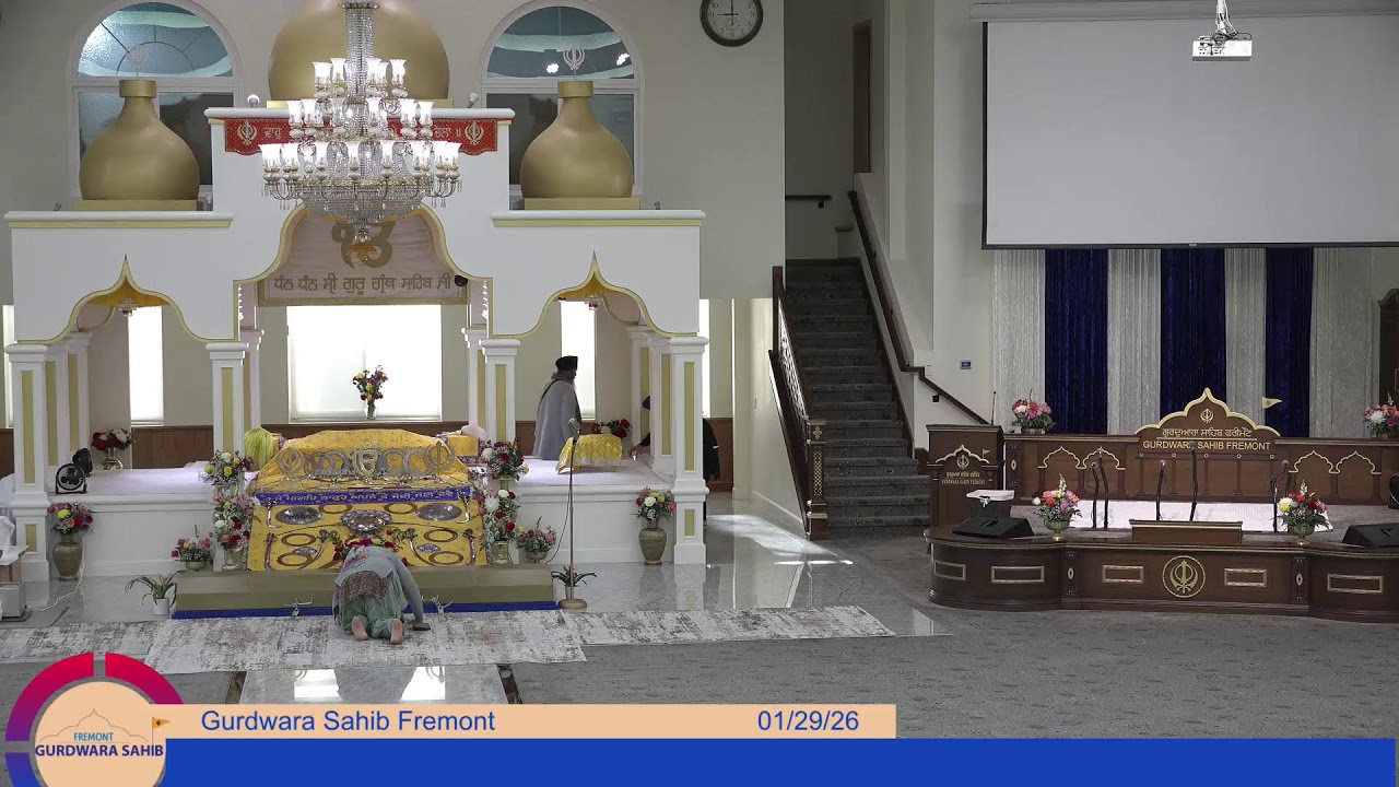 Gurdwara Sahib Fremont Morning Diwan 2026-01-29
