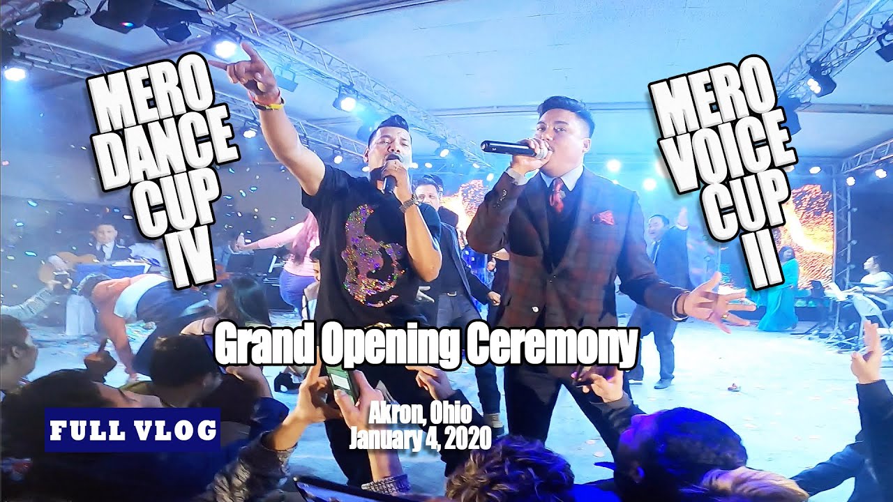 Mero Dance Cup & Mero Voice Cup USA 2020 | Grand Opening Ceremony   [Full Vlog]