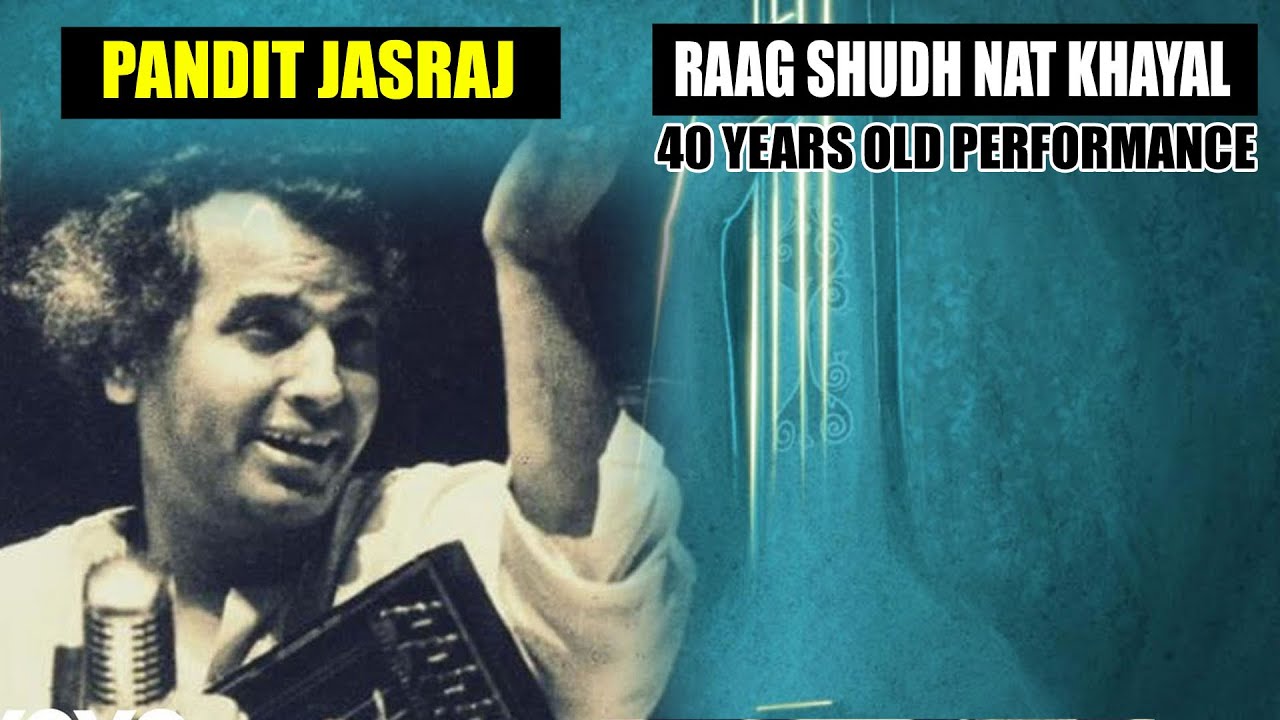 pandit jasraj live performance | raag shuddha nat | पंडित जसराज भजन | indian classical music