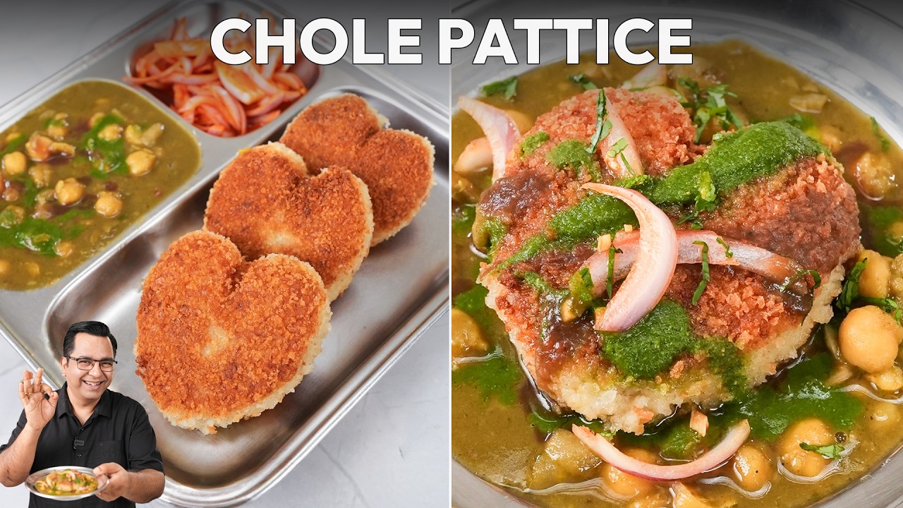 ये Sindhi स्टाइल खाना जो भी खाता है वो दिल खुश होकर तारीफ ही करता है | Street-Style Chole Pattice