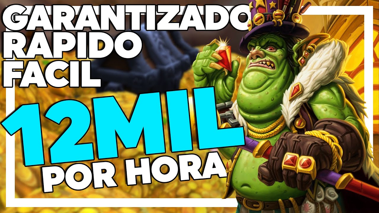 Farm de 10 - 15MIL de Oro por hora FACILISIMO y GARANTIZADO
