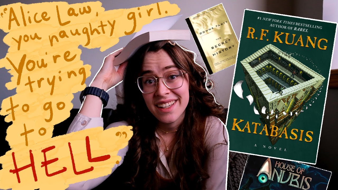 katabasis, r.f. kuang, and modern dark academia (a spoiler-free vlog & review)