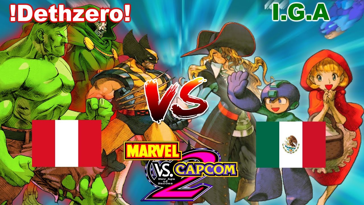 Marvel vs Capcom 2: New Age of Heroes - !Dethzero! vs I.G.A.