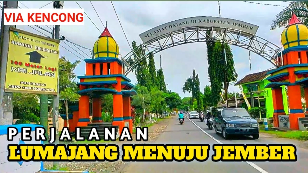 KONDISI PERJALANAN LUMAJANG MENUJU JEMBER ☑️ VIA KENCONG