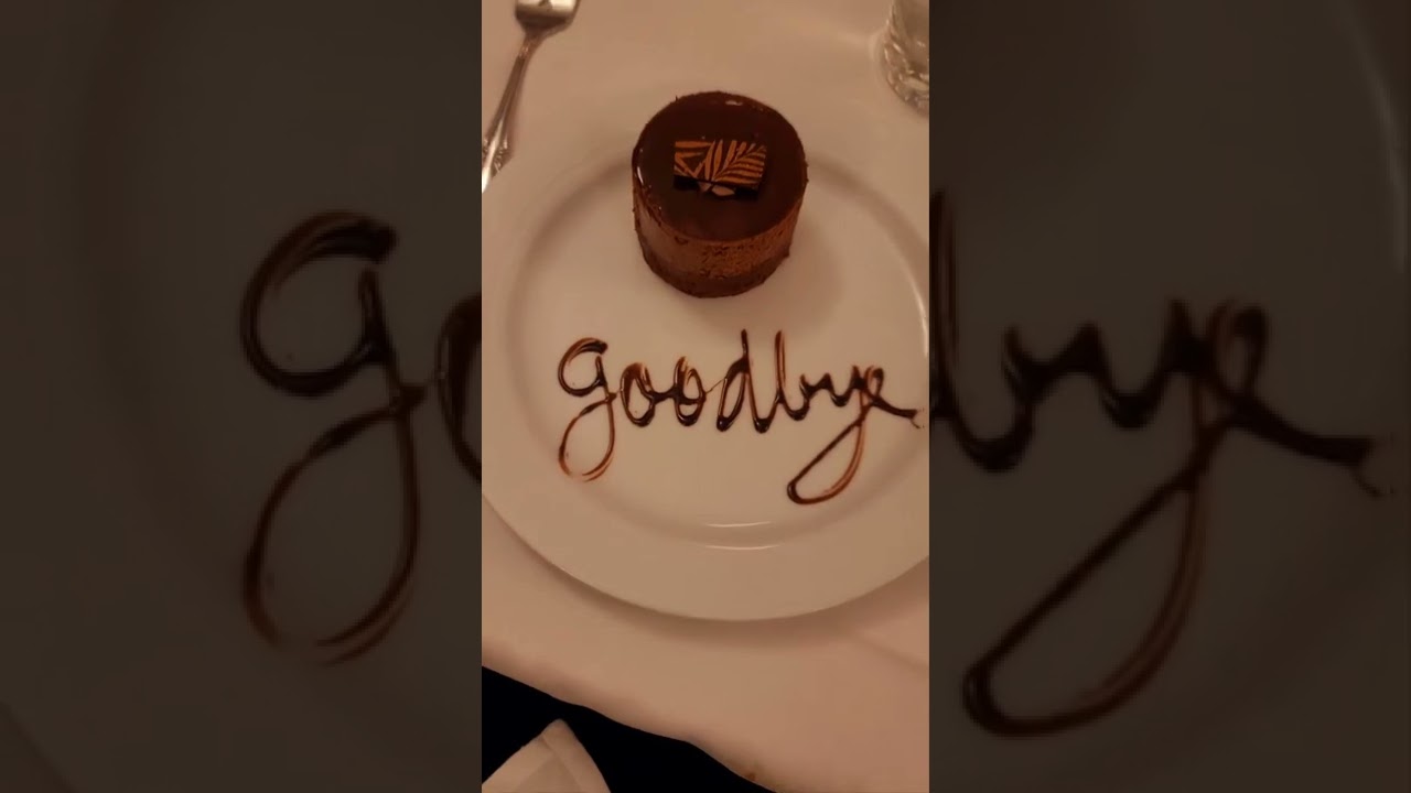 I ❤️ dessert via rail Canada 🇨🇦