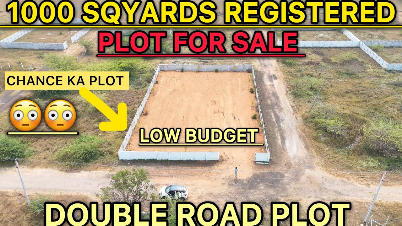 1000 SQYARDS  REGISTERED HOUSE FOR SALE CHEGUR SHAMSHABAD PROPERTY 