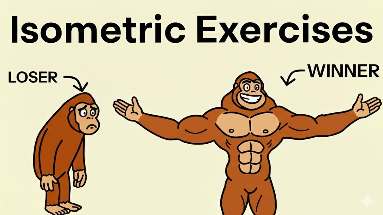 These 5 ISOMETRIC Holds Will Change Your Entire BODY Fast ⏩