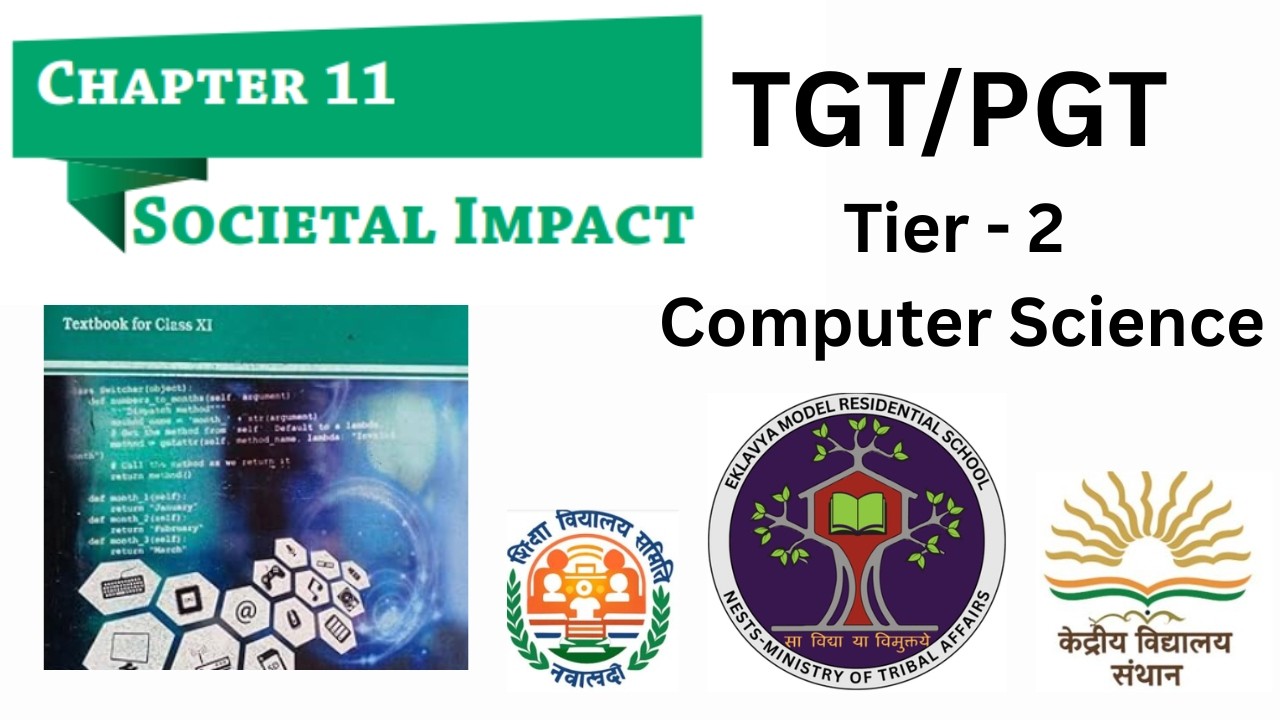 11. Societal Impact | EMRS / KVS / NVS Tier-2 EXAM | NCERT One-Shot