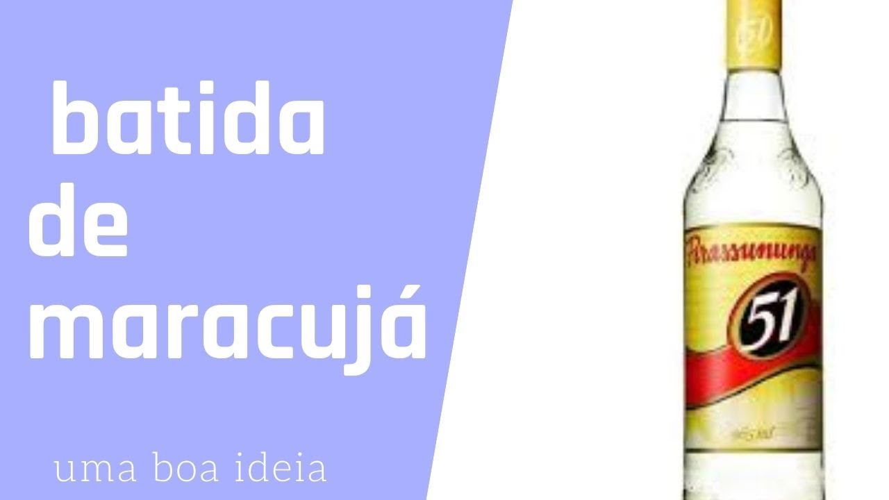 Melhor batida de maracujá