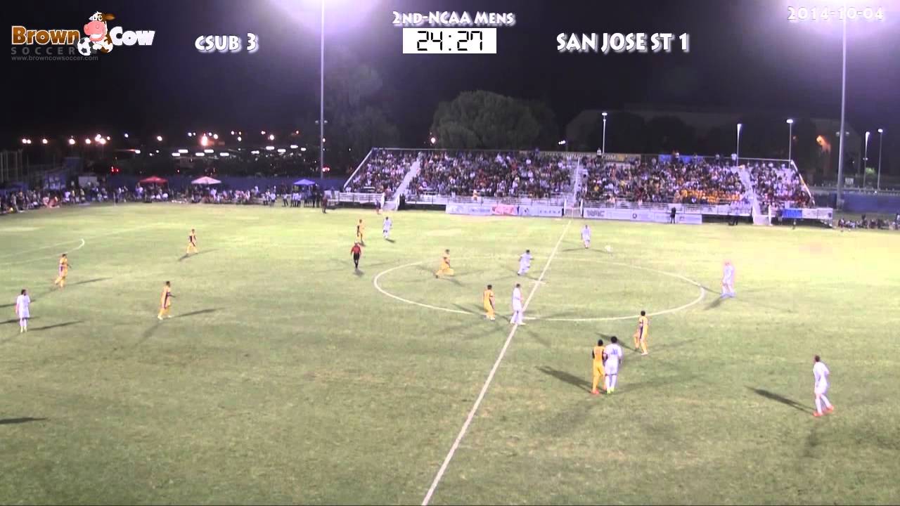 20141004 NCAA Mens Soccer   CSU Bakersfield v San Jose State Highlights