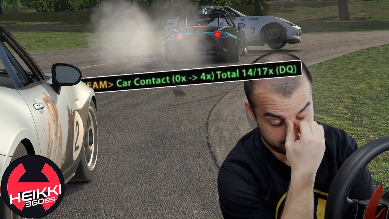 No es una exageración. No es clickbait. Esta es la carrera más vergonzosa que he visto en iRacing