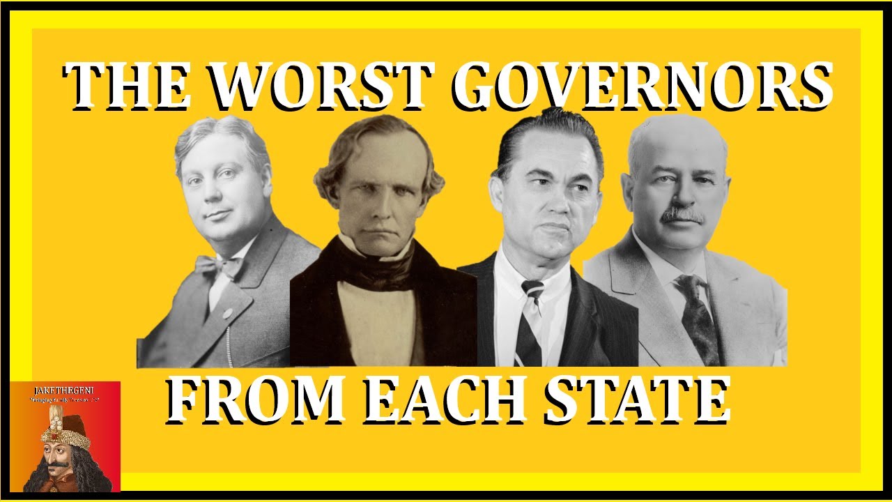 The Worst Governors From Each State, Part 1 | Alabama-Missouri