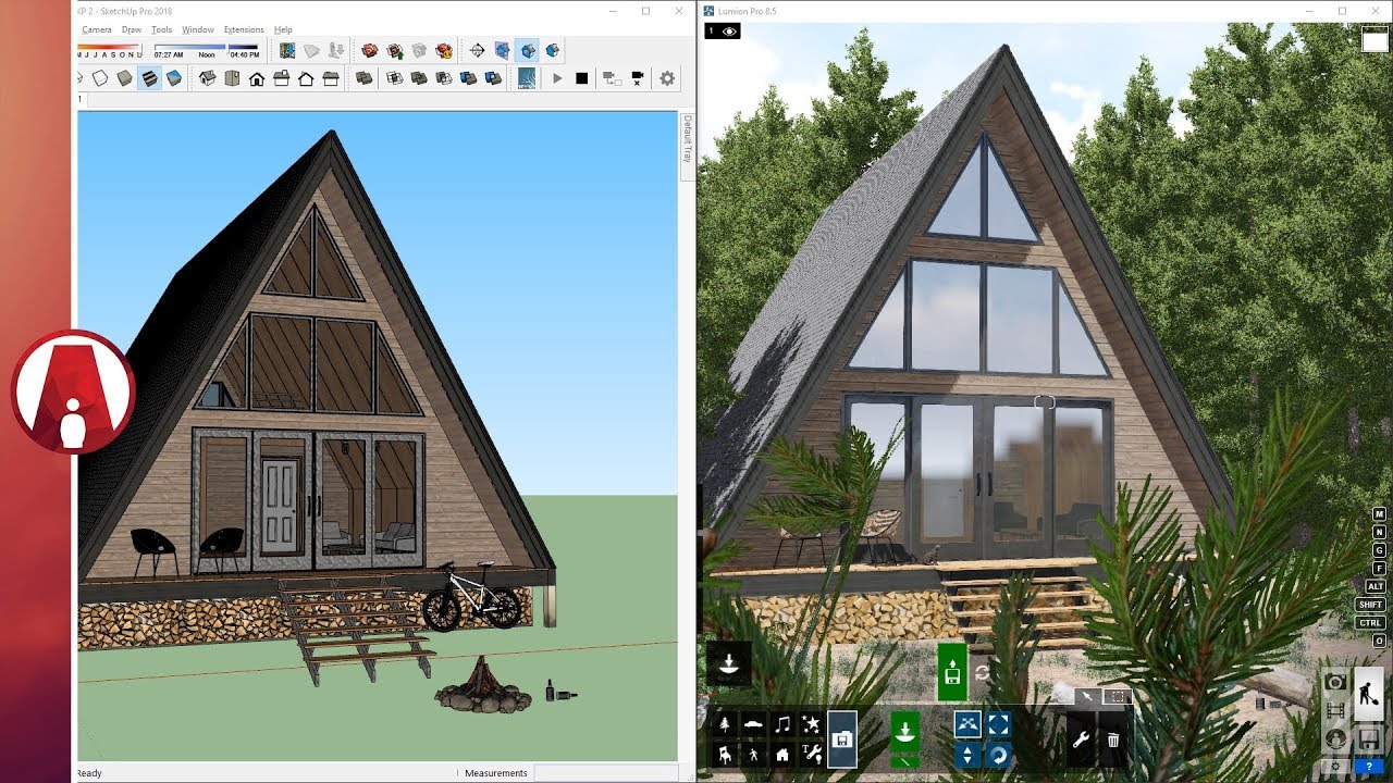 Учебное пособие по Lumion Livesync | Lumion для Sketchup
