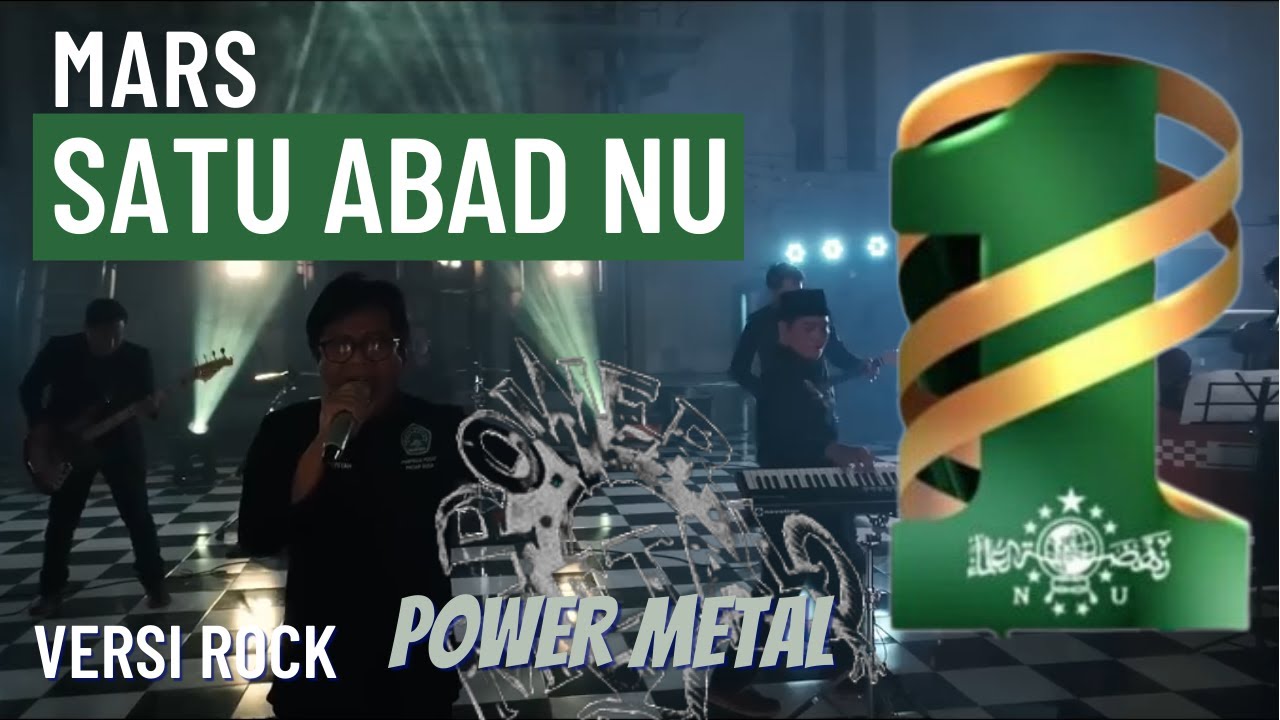 MARS 1 ABAD NAHDLATUL ULAMA (NU) - Versi Rock + Lirik | ARUL POWER METAL