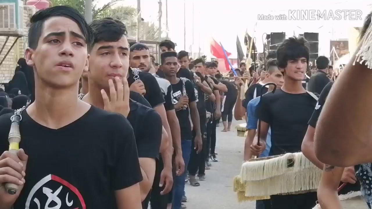 #موكب لواء ابو فضل العباس. ذي قار قضاء الفجر ثاني ايام من محرم الحرام