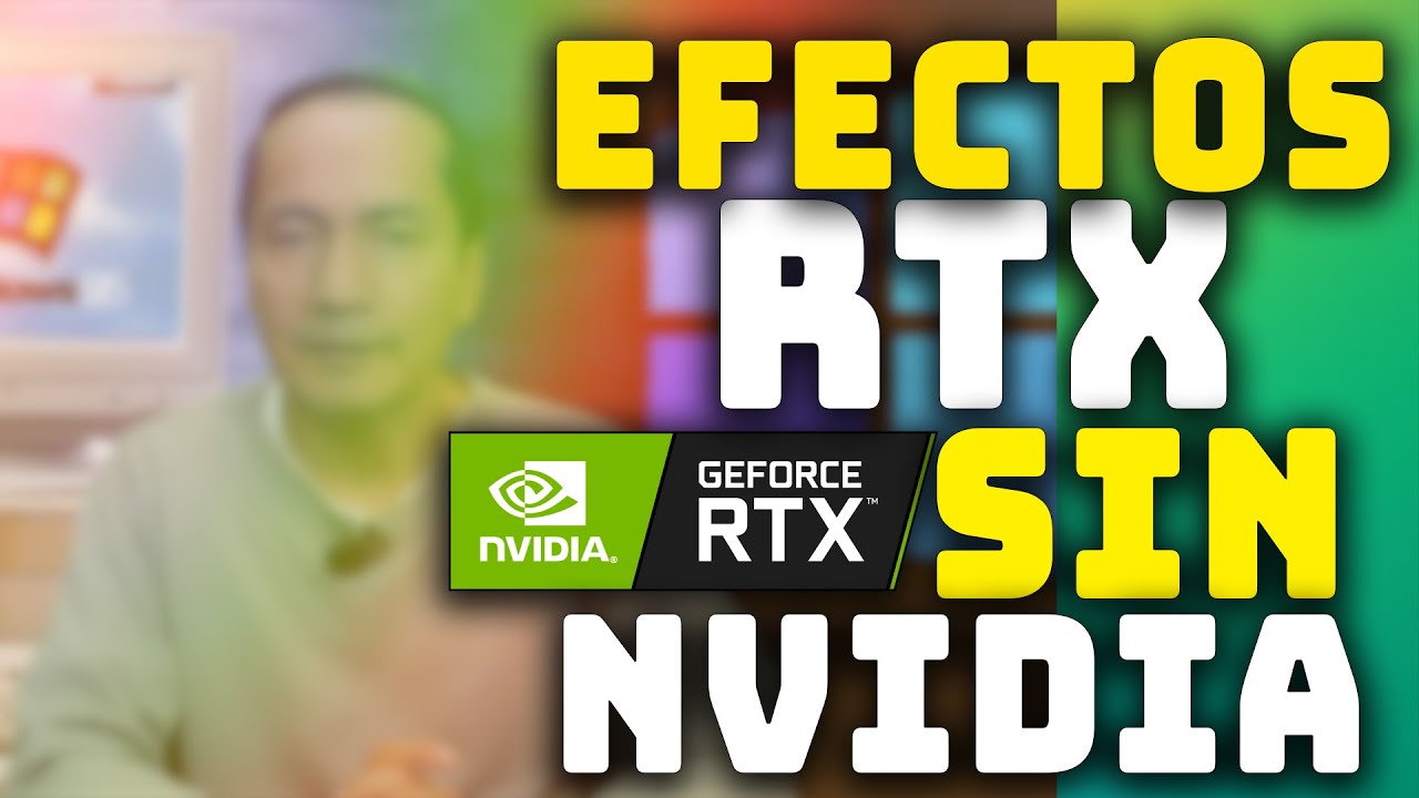 😱 nVidia Broadcast SIN GPU nVIDIA RTX??? SOLUCION 100% EFECTIVA 😱