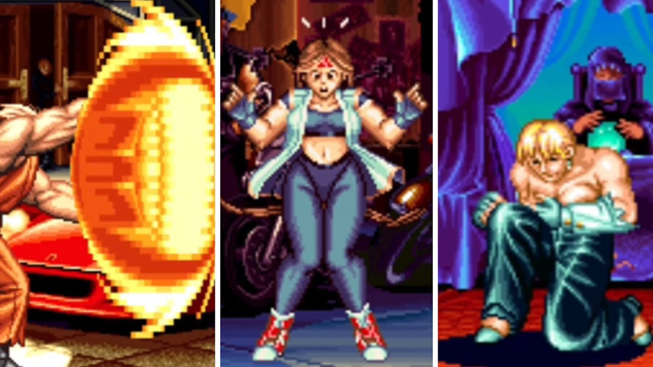 【龍虎の拳2】全超必殺技 + 全特殊KO集 - All Super Special Moves + All Special KO Collection, Art of Fighting 2