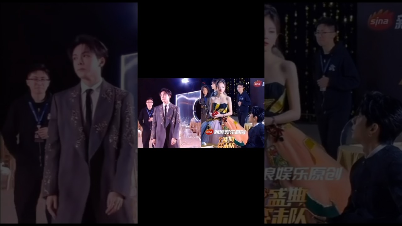 Before BaiLu approached Dylan Wang, she told Joseph Zeng to go with her 😊💖💕 #白鹿 #josephzeng #曾舜晞