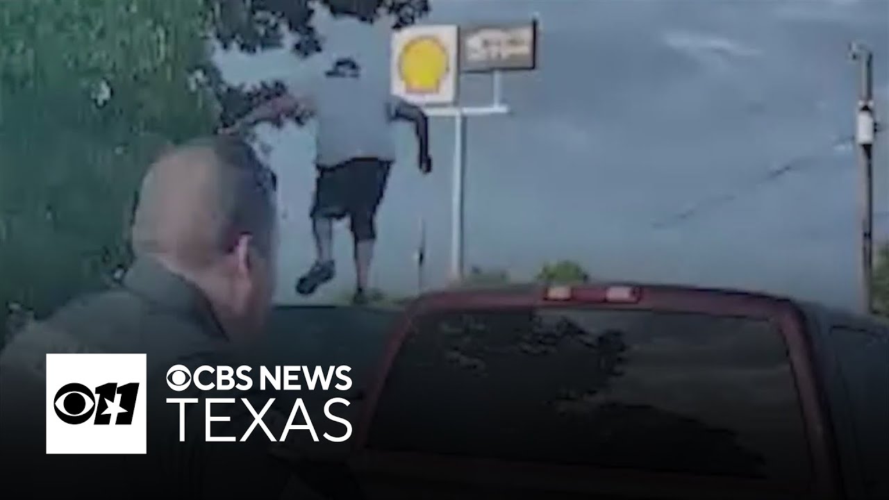 Caught on camera: Chase suspect tries to steal Seagoville police vehicle