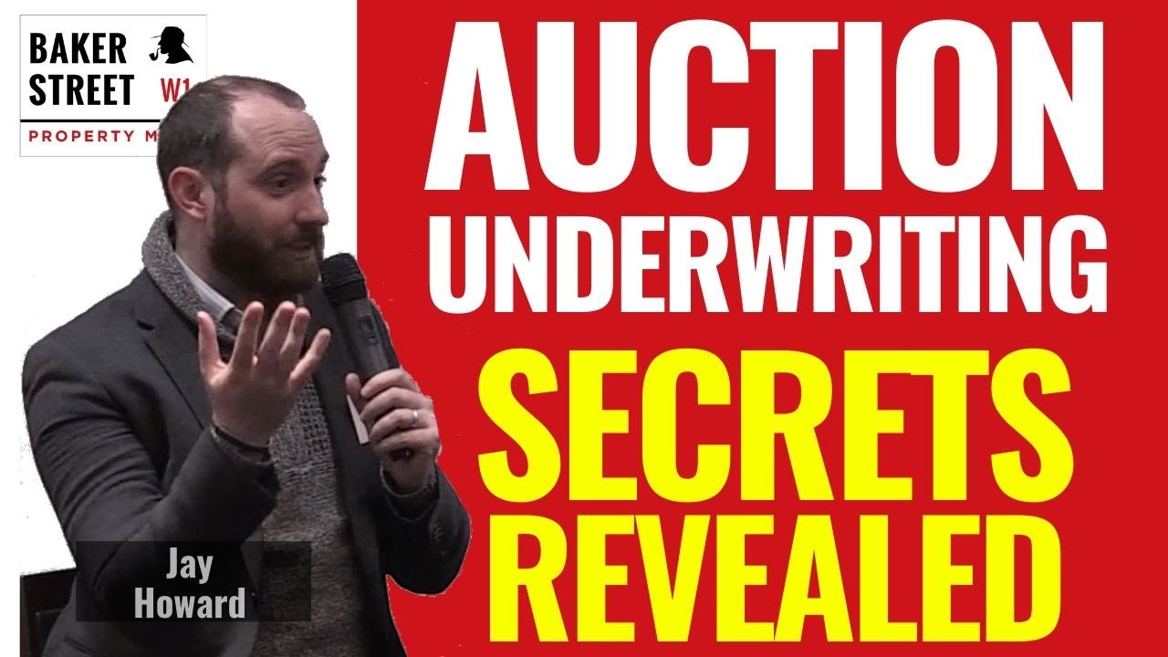 Property Auction Underwriting Secrets Revealed | Buying Property At Auction | UK property investment