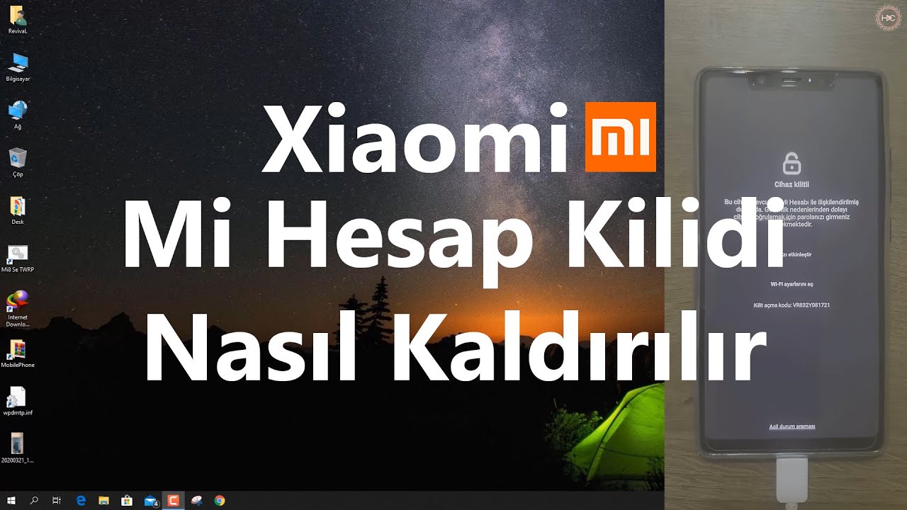 Mi Hesabı Kaldırma & Mi Hesap Kilidi Devre Dışı Bırakma #EvdeKal