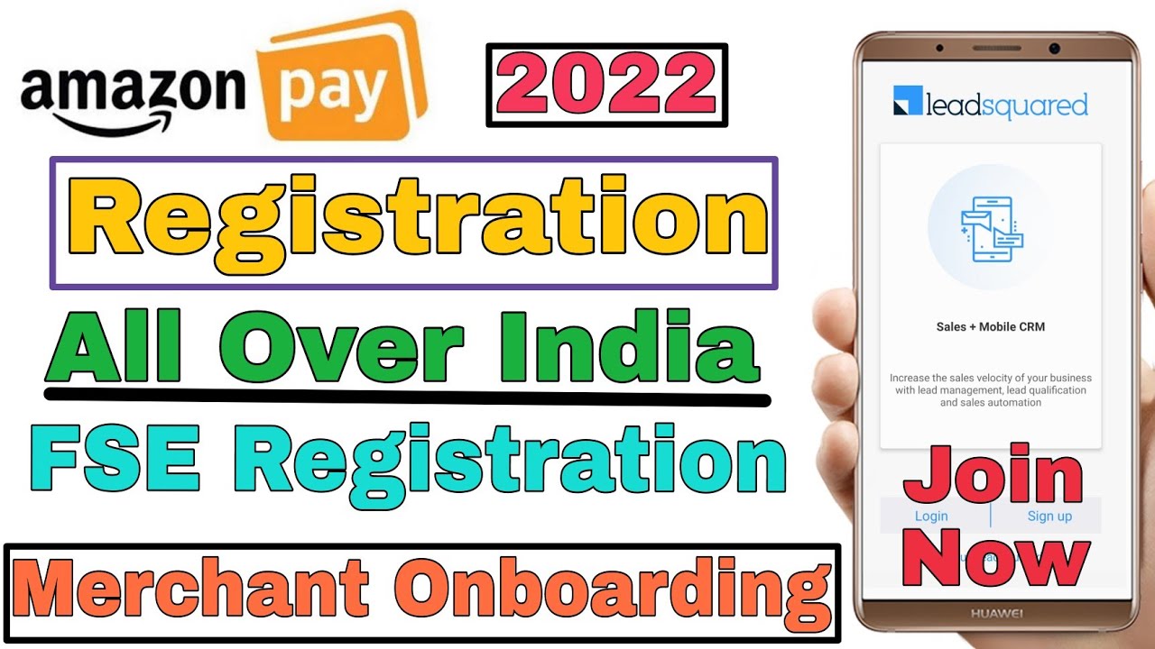 How to Apply for Amazon Pay Merchant Onboarding Job | Lead Square App Registration Process | 2022