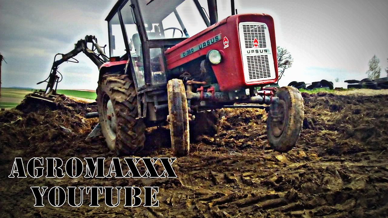 Przód do Góry ? o.O Ładowanie Obornika na rozrzutnik ( Ursus & Troll T-274 ) Vlog#12 :)