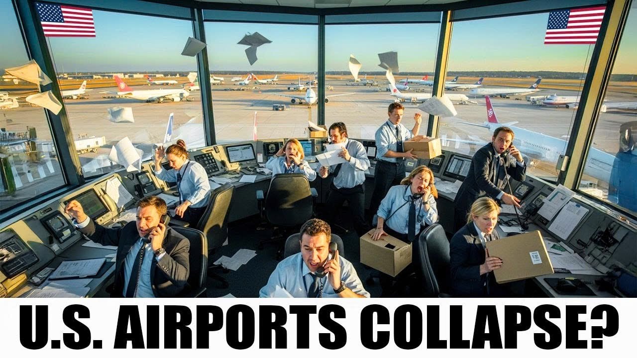 U.S. Aviation in Crisis as Flights for 3.2 Million Passengers Could Be Affected