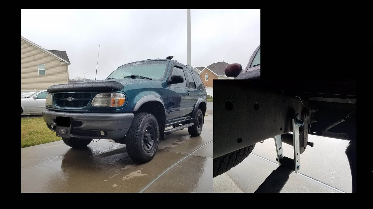 Instailling 2 inch lift on a Ford Explorer