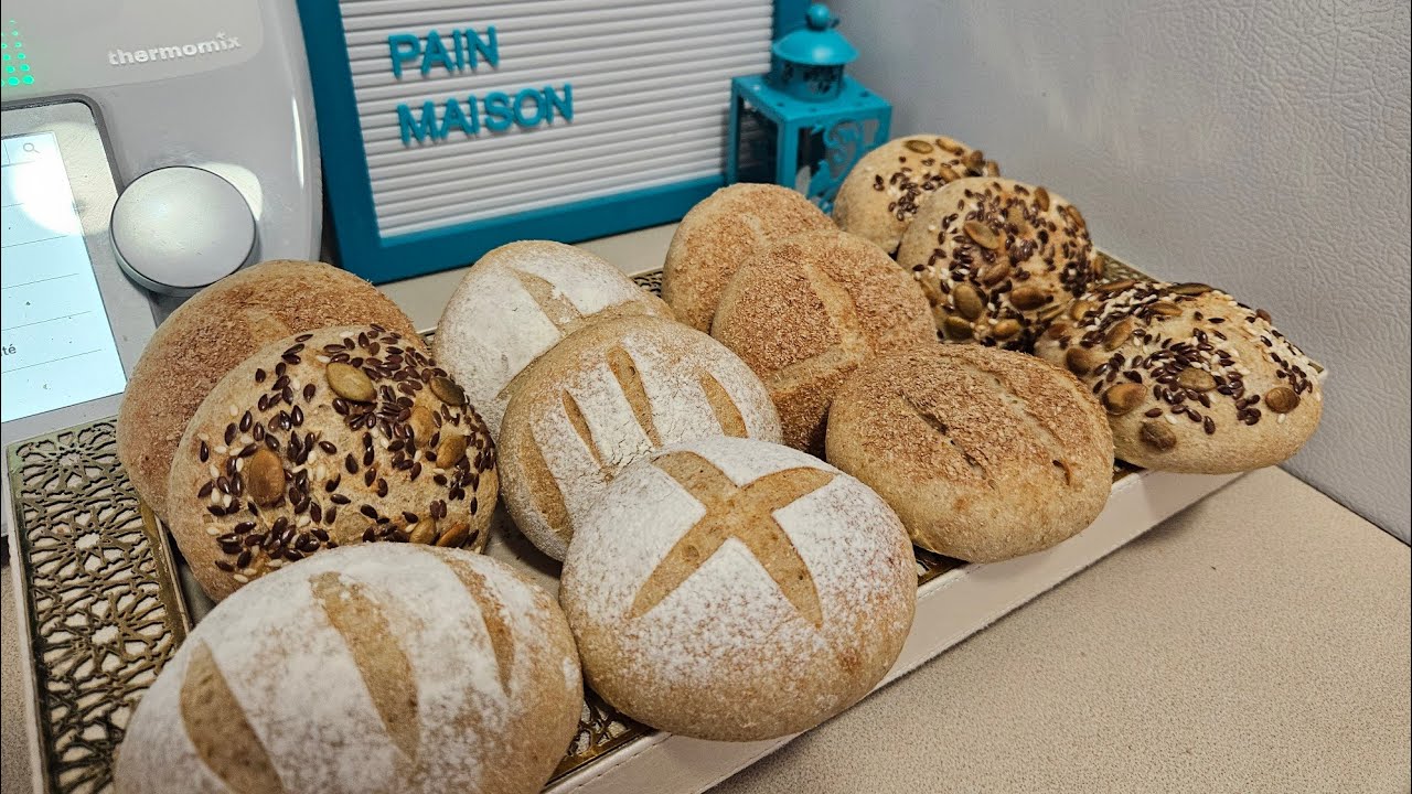 Pain maison au thermomix #thermomix #santé