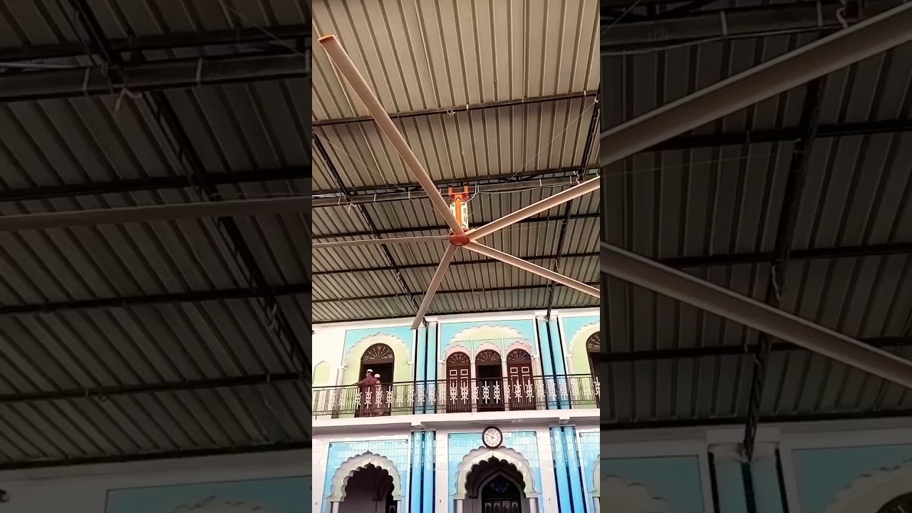 😱24 फीट लंबा पंखा मील खेरला मदरसे में #youtubeshorts #shorts #viral #madrasa #fan