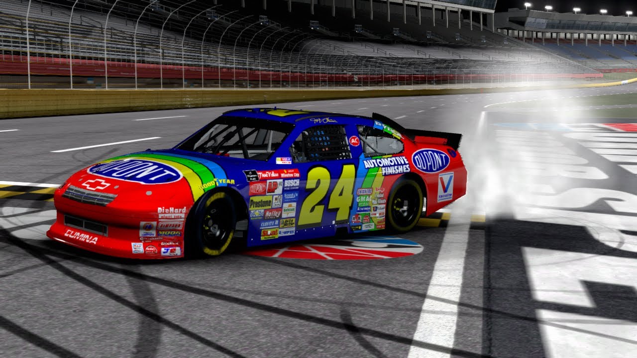NTG:IL Custom Cars: 1994 Jeff Gordon Dupont Rainbow Warrior First Win