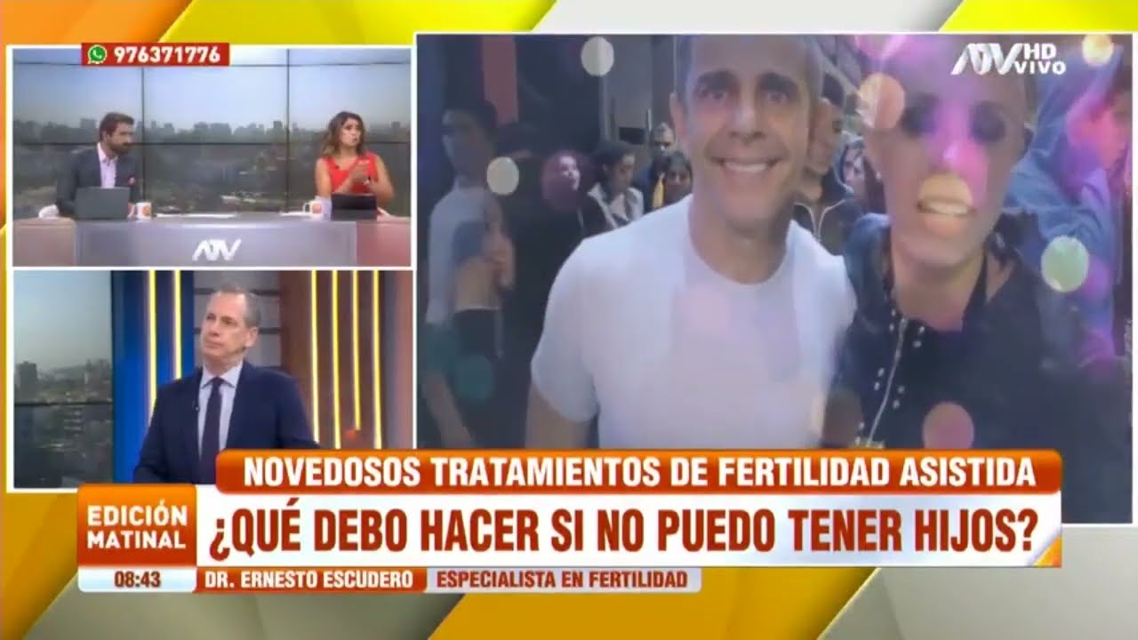 Tratamientos de fertilidad en mujeres de edad avanzada I Dr. Ernesto Escudero en ATV Edición Matinal