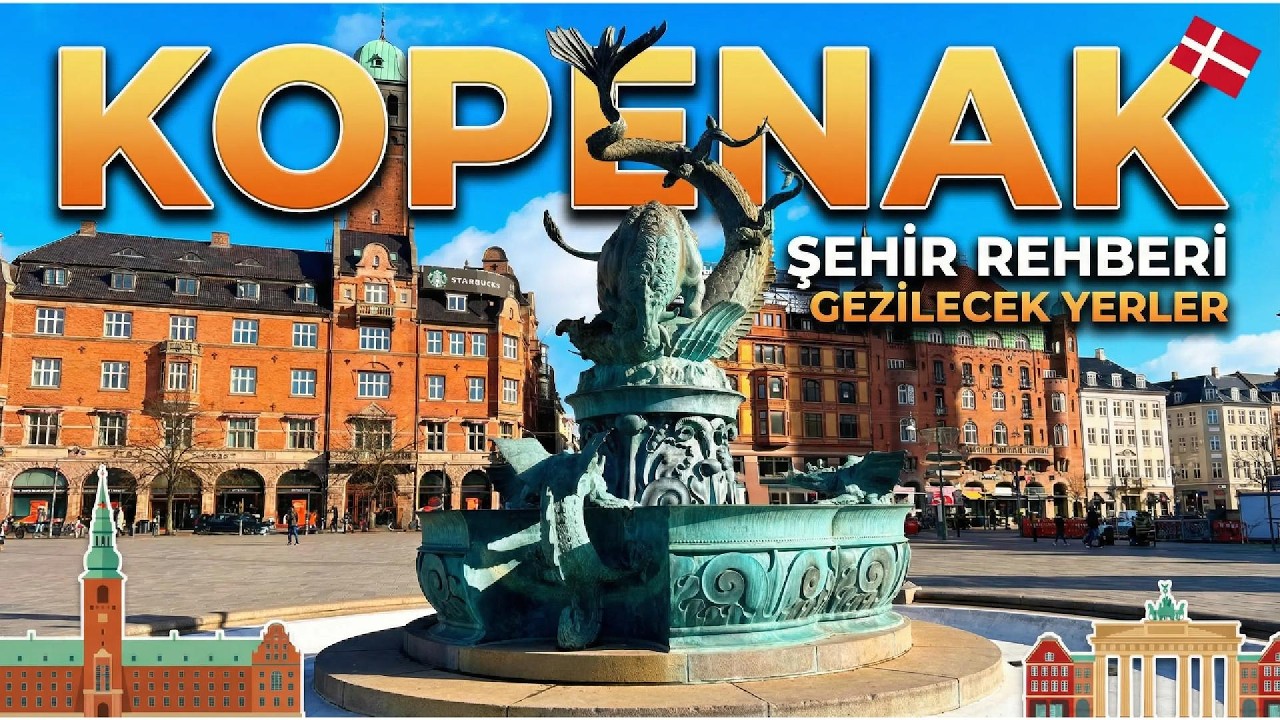Şubat Ayında Kopenhag Gezisi 🇩🇰 Kışın Kopenhag Sokakları  #kopenhag#copenhagen#danimarka