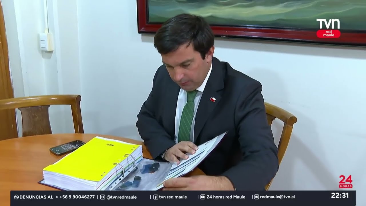 Juan Eduardo Prieto asume como nuevo delegado presidencial del Maule | 24 Horas TVN - Red Maule