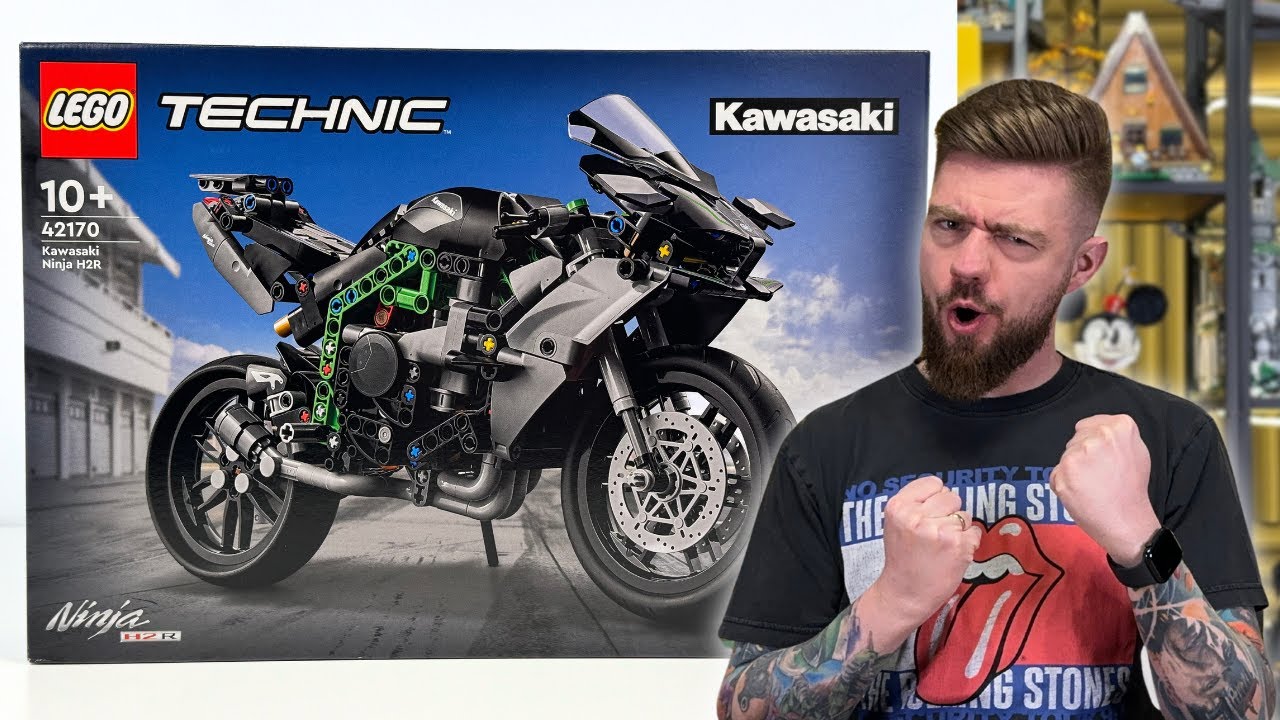 KAWASAKI NINJA H2R 🏍️ LEGO TECHNIC 42170 RECENZJA