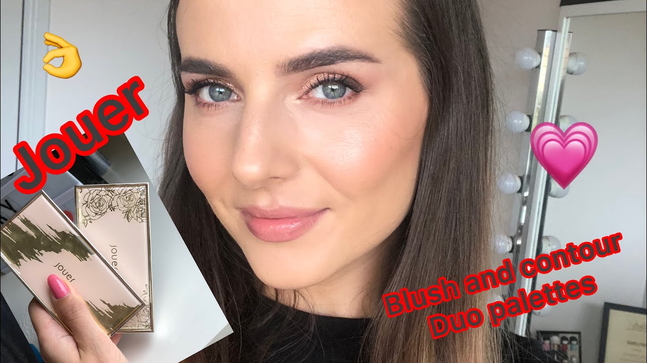 JOUER BLUSH AND CONTOUR DUO PALETTES | REVIEW |DEMO