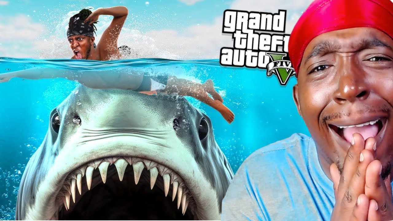 SIDEMEN GTA SHARK ATTACK (REACTION)