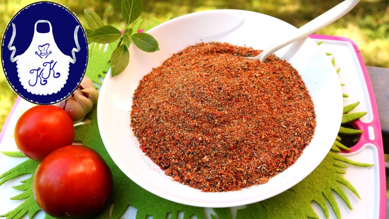 Tomaten  -  Basilikum  - Knoblauch - Gewürz, vielseitig einsetzbar