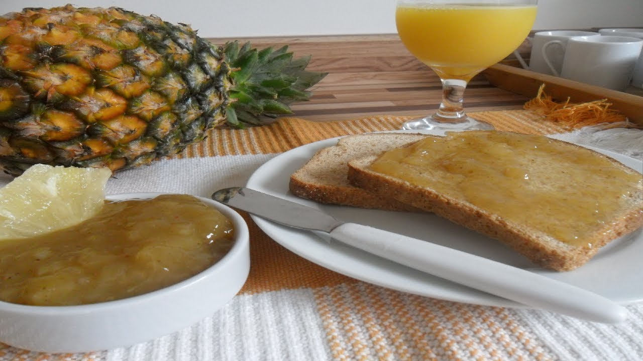 Geleia da Casca de Abacaxi sem Açúcar #Receita Caseira 🌹 MARILENE SARAH FIALHO