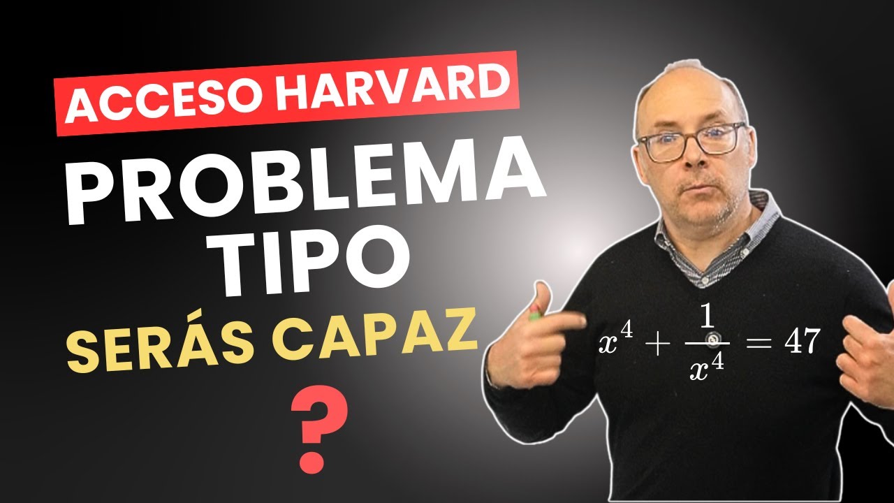 🎓¿APROBARÍAS el EXAMEN de ACCESO a HARVARD? 🎓 PROBLEMA como este filtra a los GENIOS 🤯 #matematicas