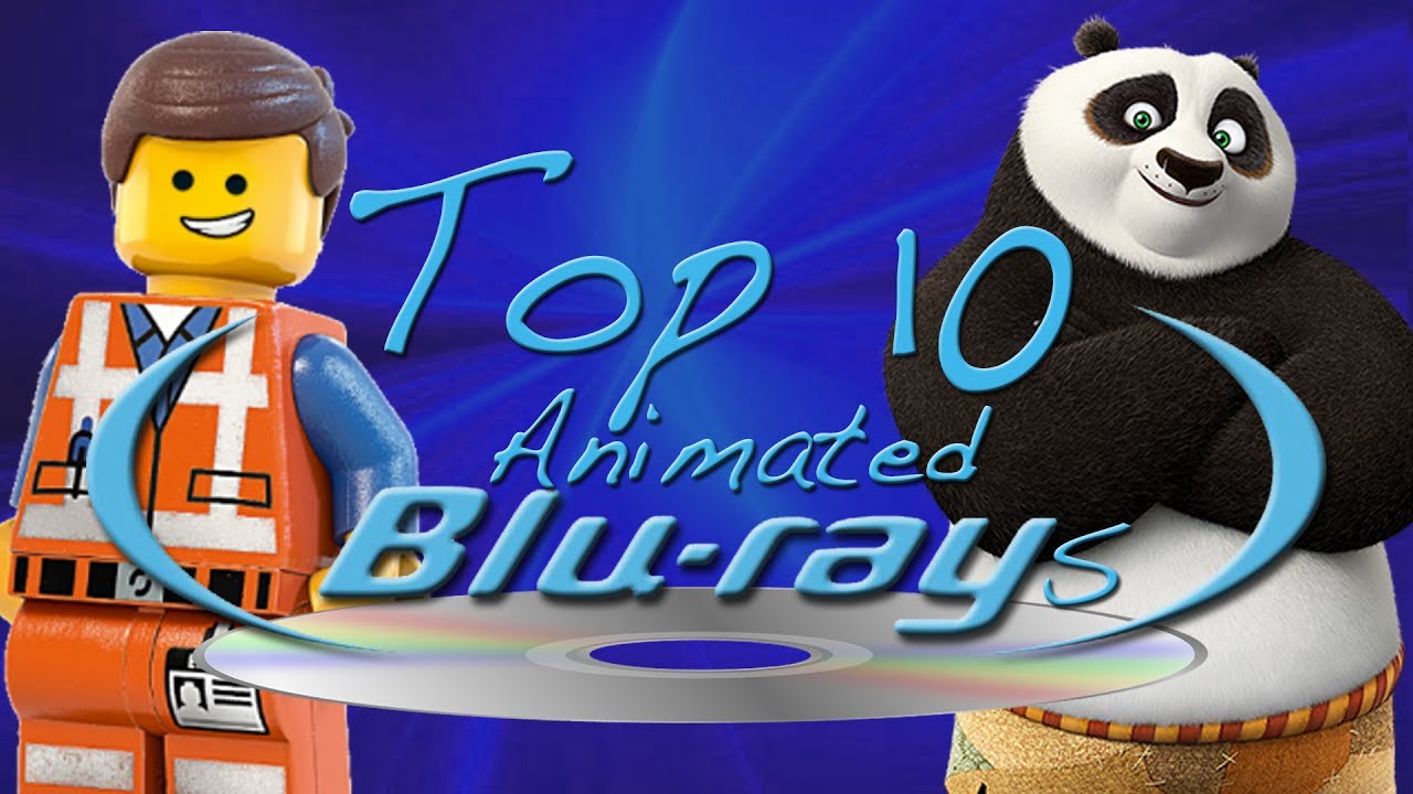 Top 10 BEST Blu-rays (Non-Disney Animation)