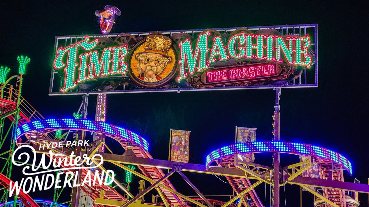 Time Machine (Buwalda) - Mounted HD On-Ride POV | 🇬🇧 🇳🇱 Hyde Park Winter Wonderland 2022
