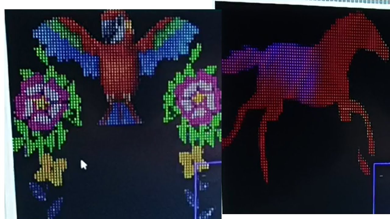 pixel led 3d gate design