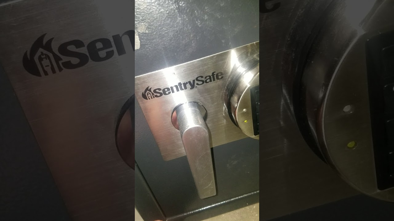 Sentry drop safe refuses to open